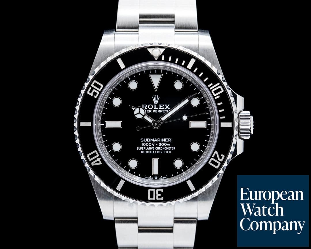Image of Rolex 124060 Submariner No Date 41MM SS Black Dial 2025