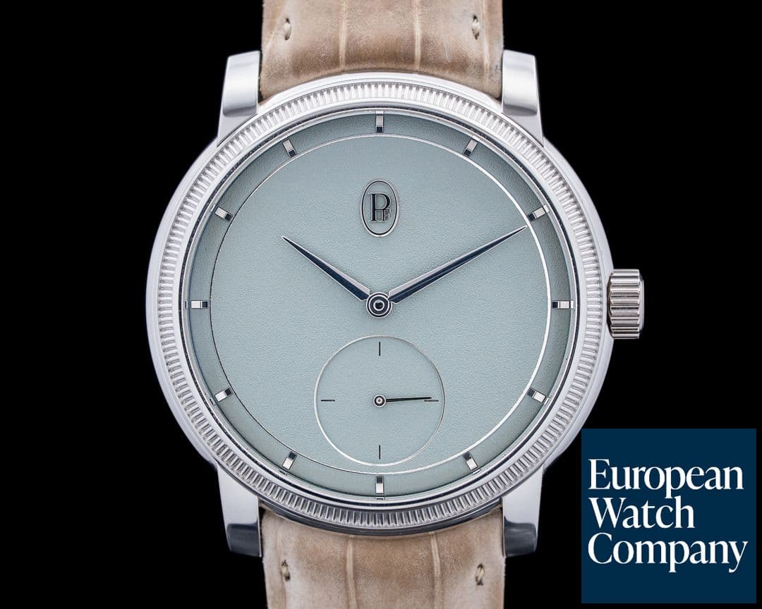 Image of Parmigiani PFC940 Toric Petite Seconde Platinum Gray Celadon Dial