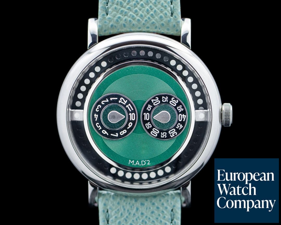 Image of MB&F M.A.D 2 SS Green Dial