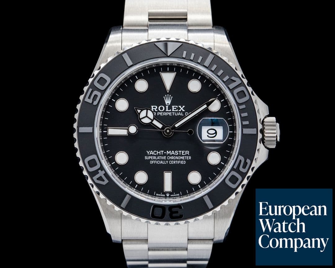 Image of Rolex 226627 Yacht-Master 42 RLX Titanium Intense Black Dial 2025