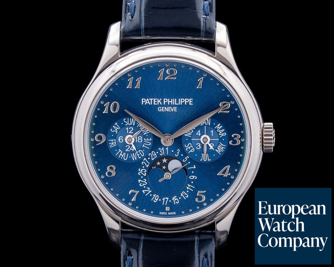 Image of Patek Philippe 5327G Perpetual Calendar 18K White Gold Blue Dial