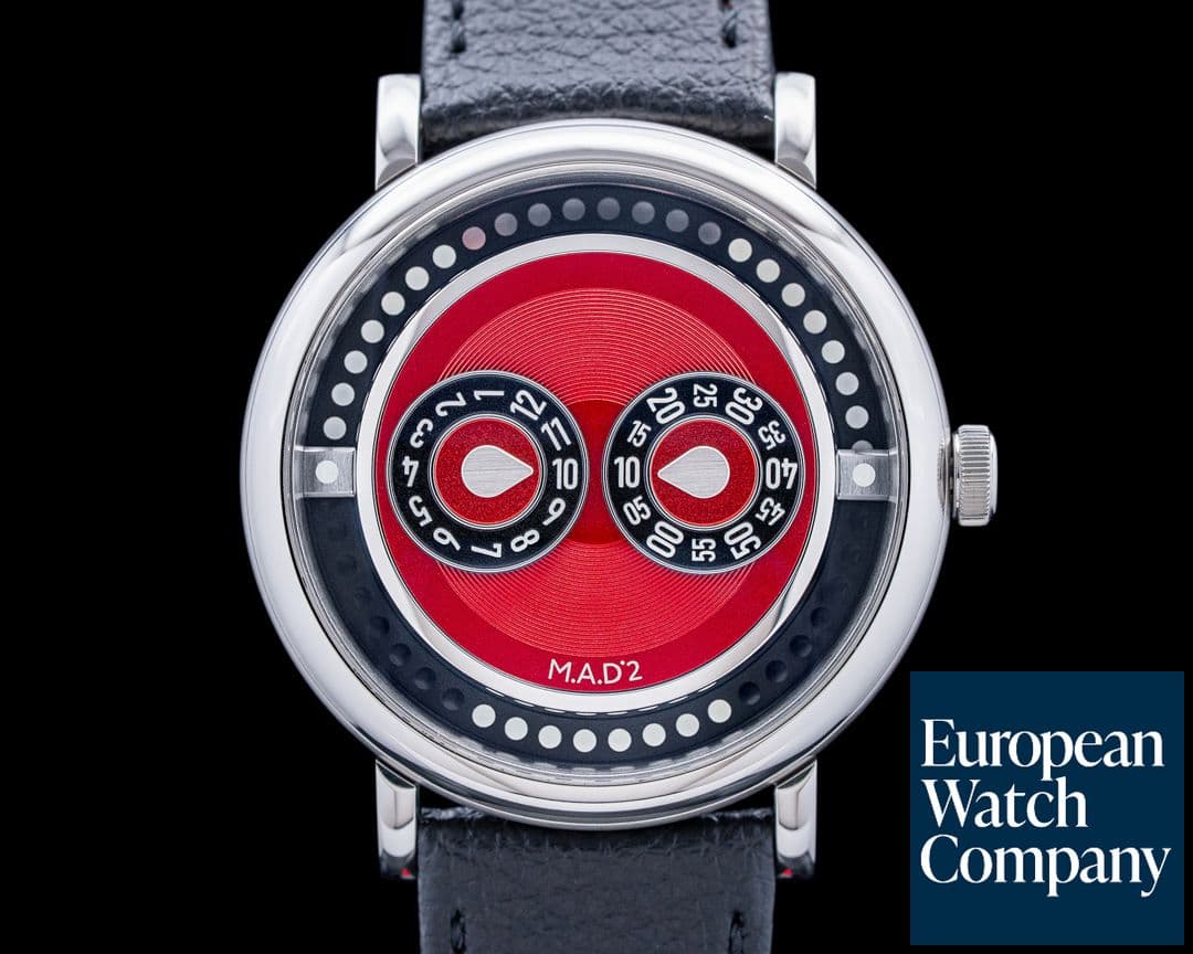 Image of MB&F M.A.D 2 REDemption SS Red Dial 2025 UNWORN