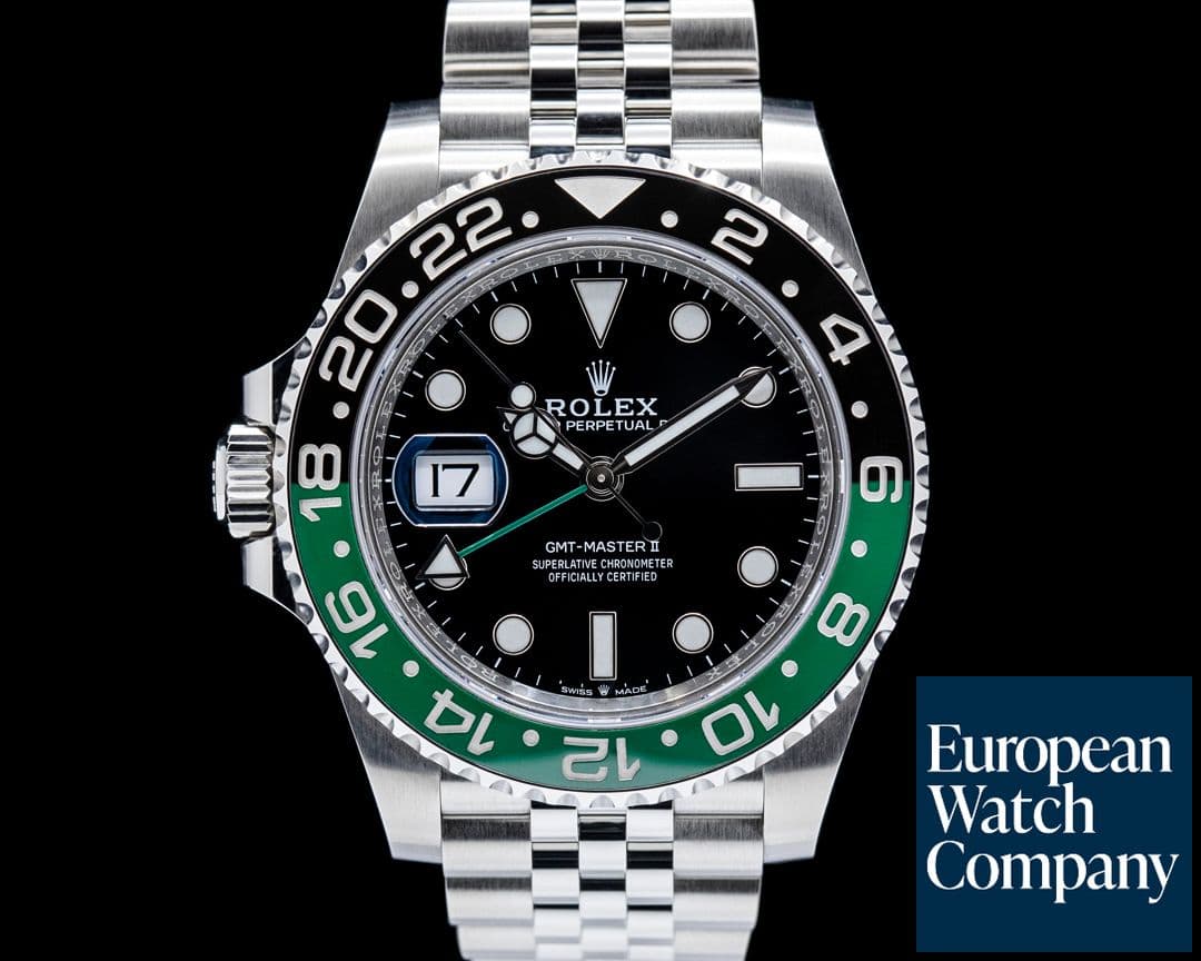 Image of Rolex 126720VTNR GMT-Master II Left-Handed SS Black Dial