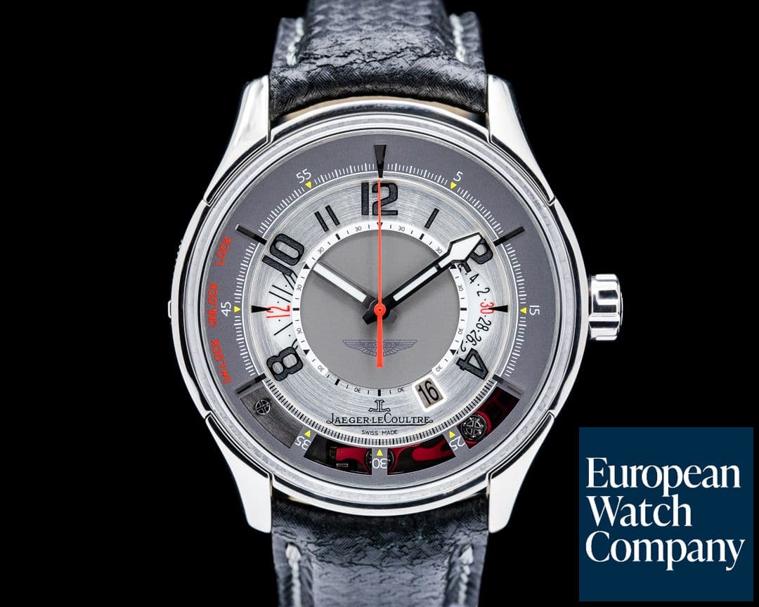 Image of Jaeger-LeCoultre AMVOX2 Aston Martin Edition Platinum/Titanium Silver Dial LIMITED