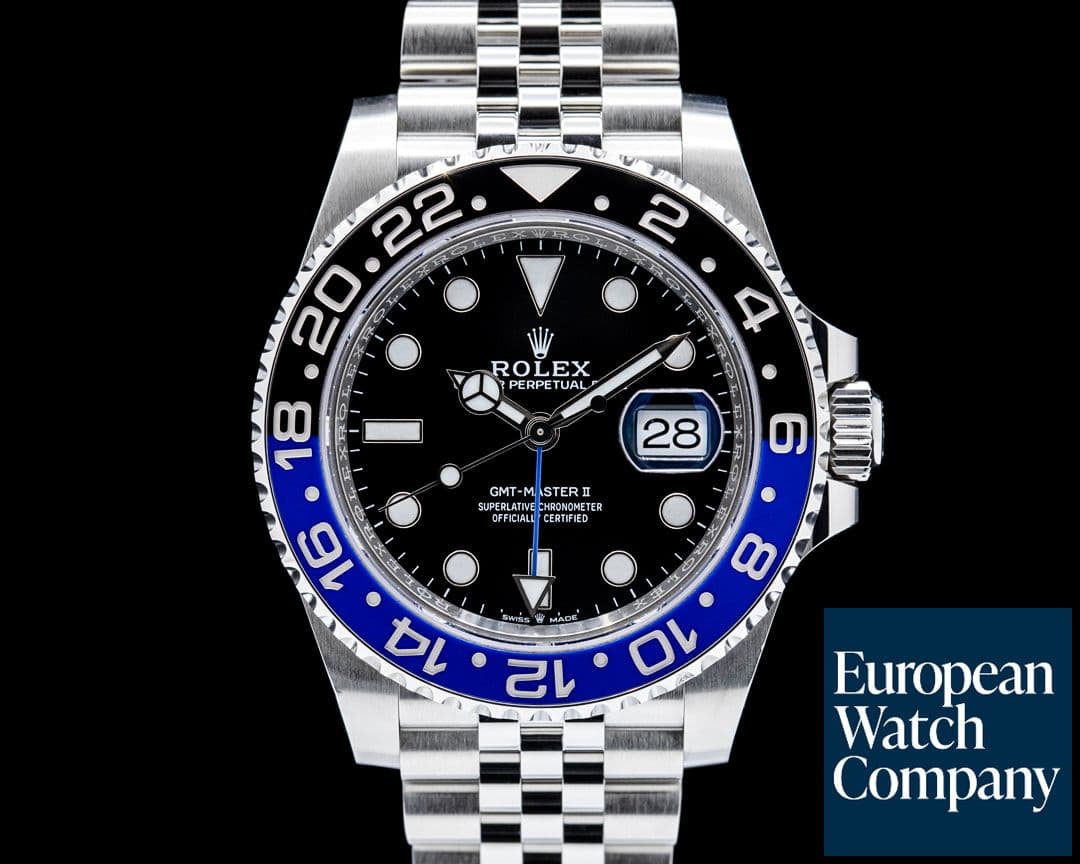 Image of Rolex 126710BLNR GMT-Master II Jubilee "Batgirl" SS Black Dial 2025