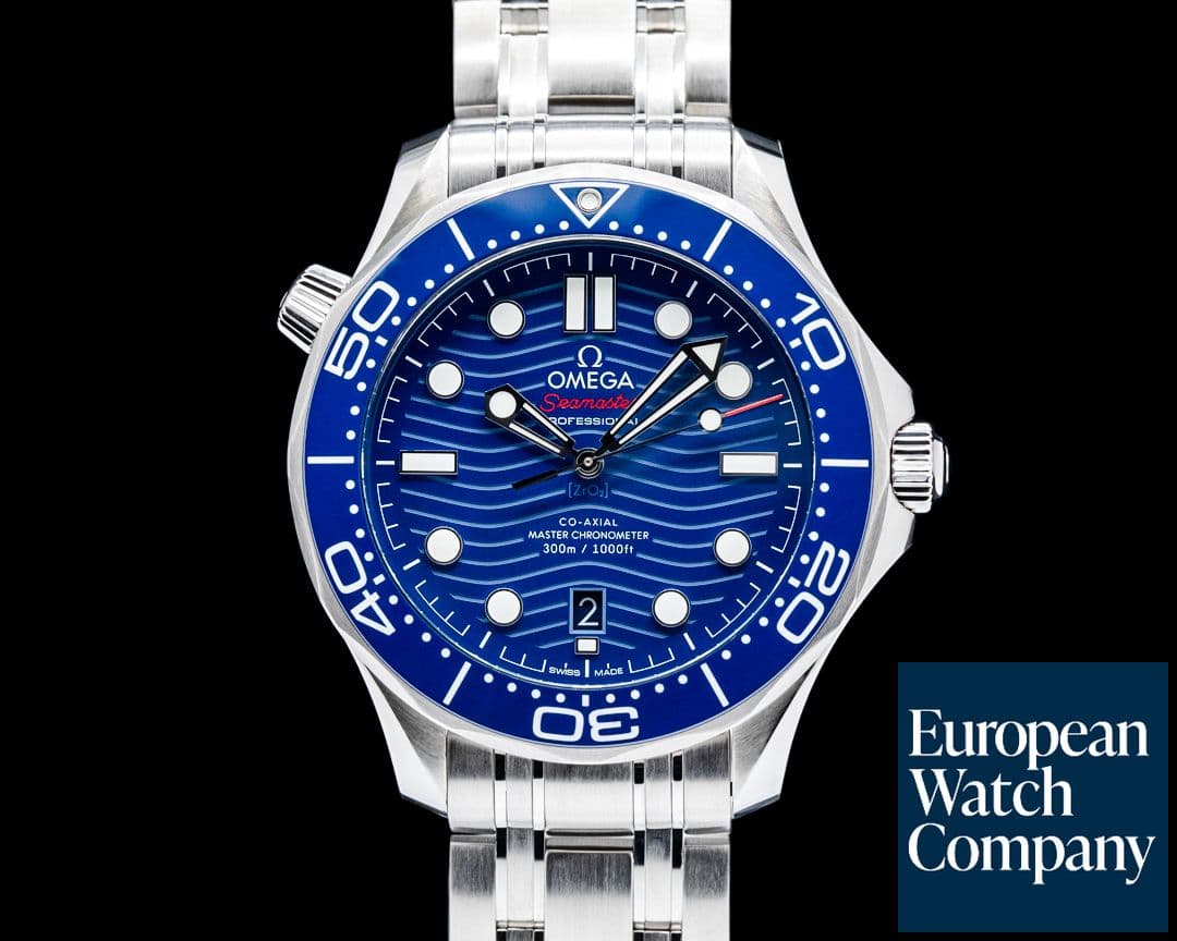 Image of Omega Seamaster Diver 300M 42MM SS Blue Dial
