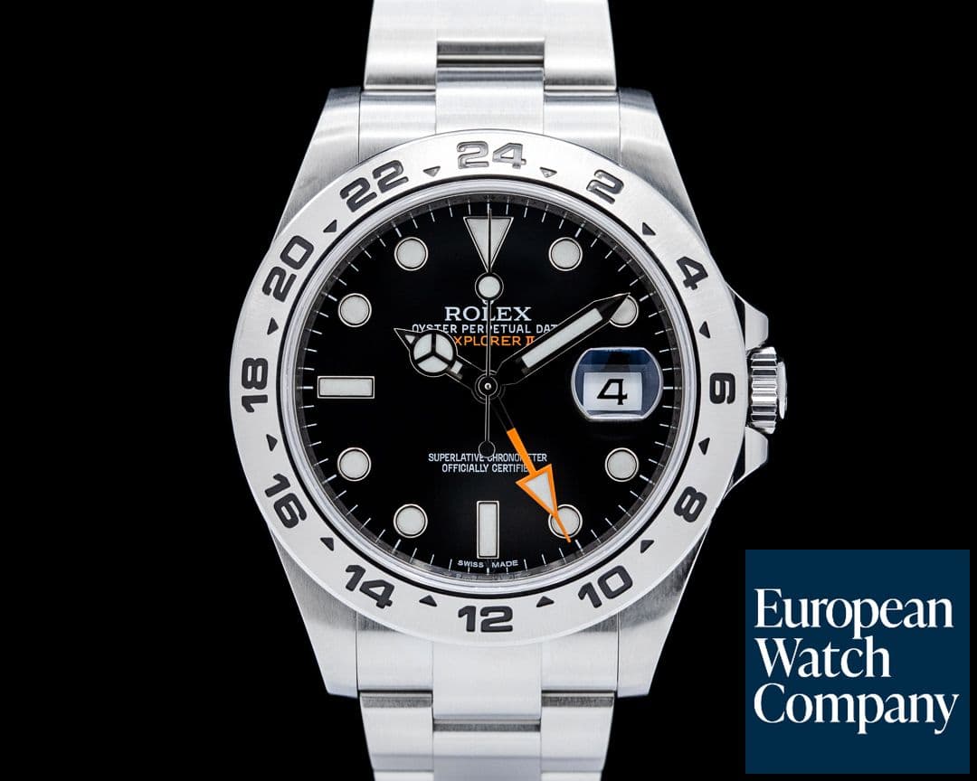 Image of Rolex 216570 Explorer II SS Black Dial
