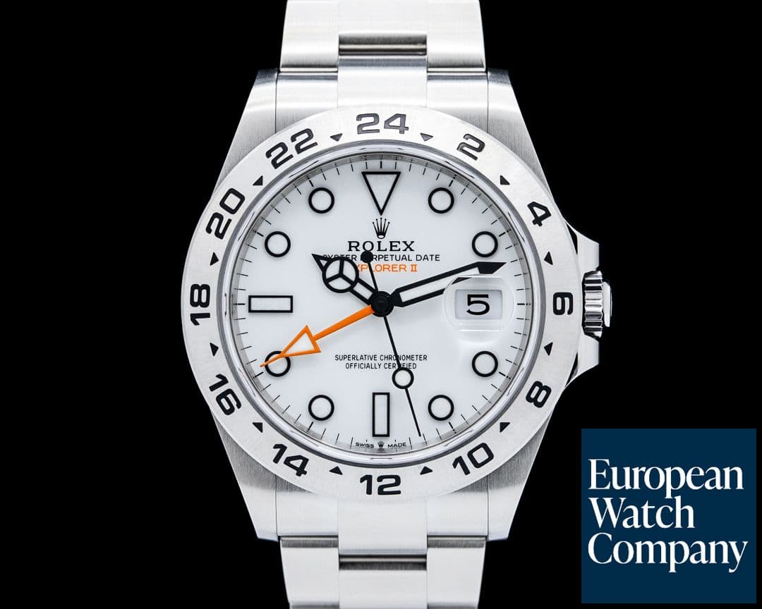 Image of Rolex 226570 Explorer II SS White Dial
