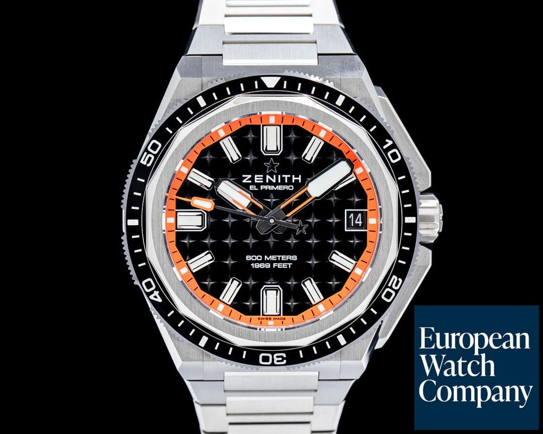 Image of Zenith Defy Extreme Diver Titanium Black Dial 2025