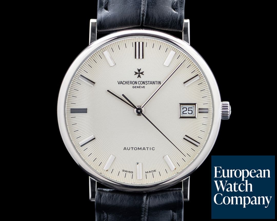 Image of Vacheron Constantin 42002/000G-9020 Patrimony 18K White Gold Silver Dial