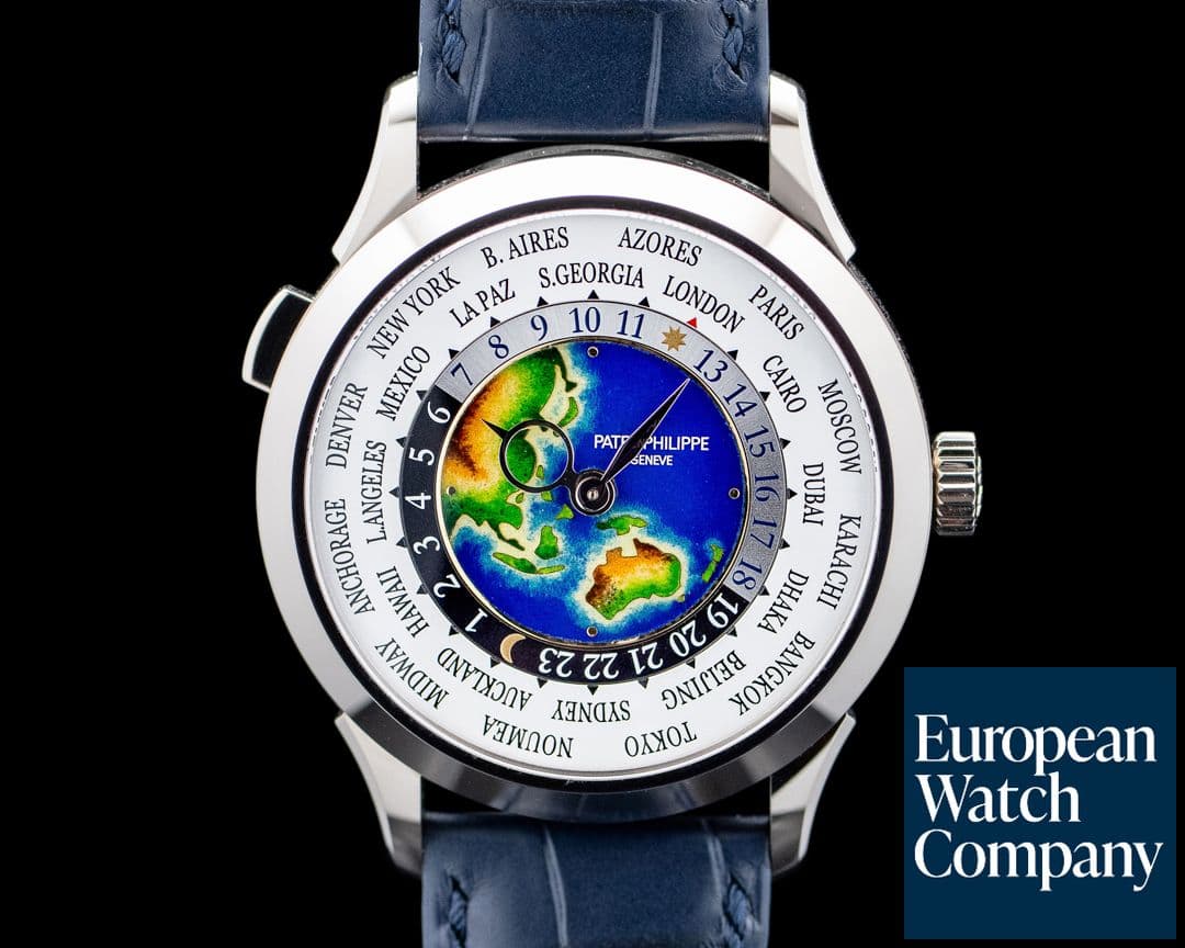 Image of Patek Philippe 5231G-001 World Time 18K White Gold Enamel Dial 2026 UNWORN