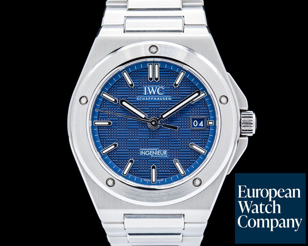 Image of IWC IW328907 Ingenieur Automatic 40 SS Blue Dial