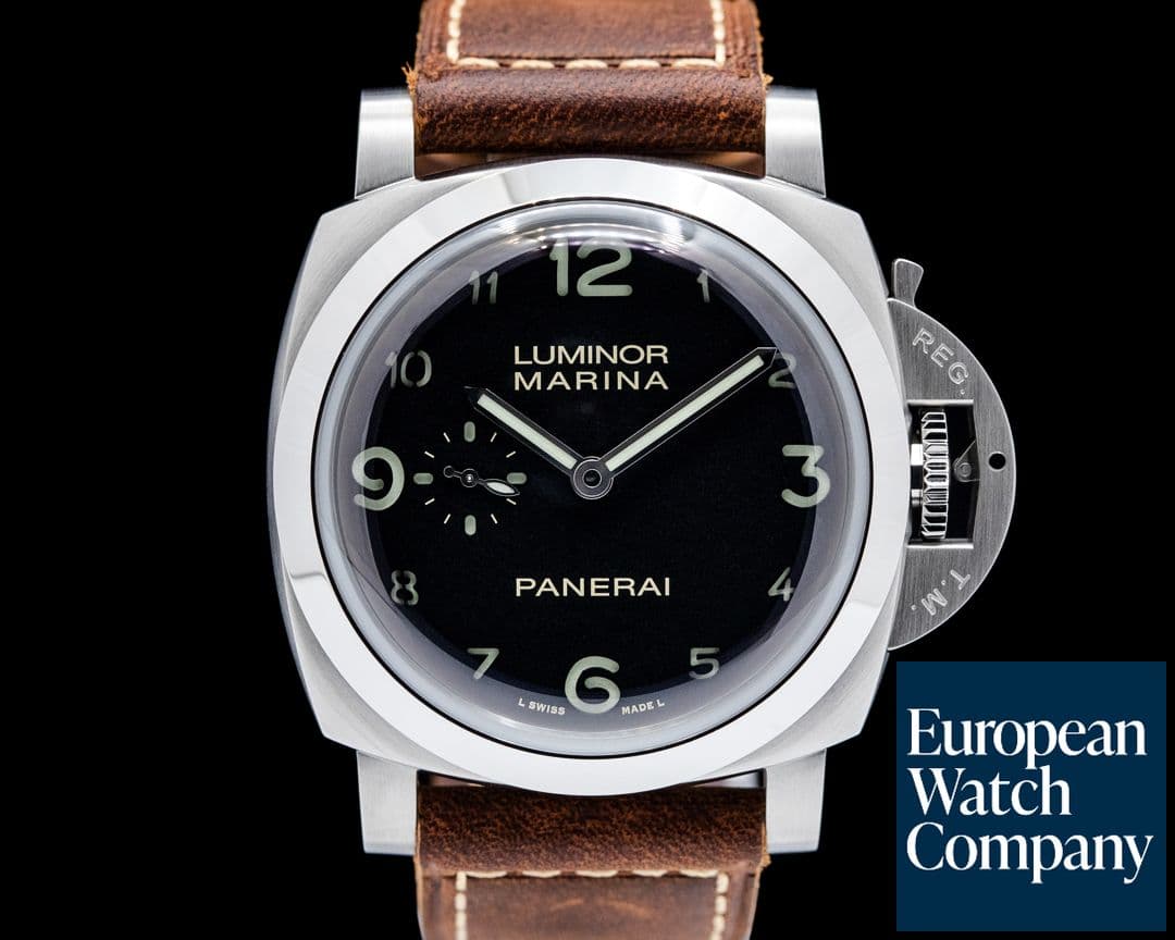 Image of Panerai PAM01759 Luminor Marina SS Black Dial