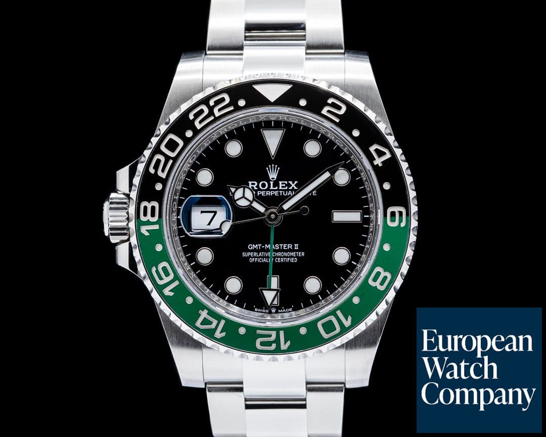 Image of Rolex 126720VTNR GMT-Master II Left-Handed SS Black Dial