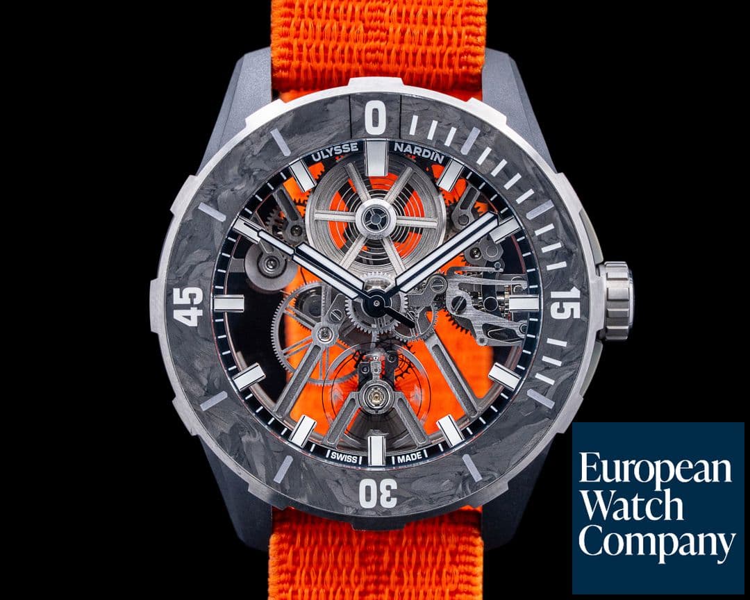 Image of Ulysse Nardin 2743-170-2A Diver AIR Titanium Skeleton Dial