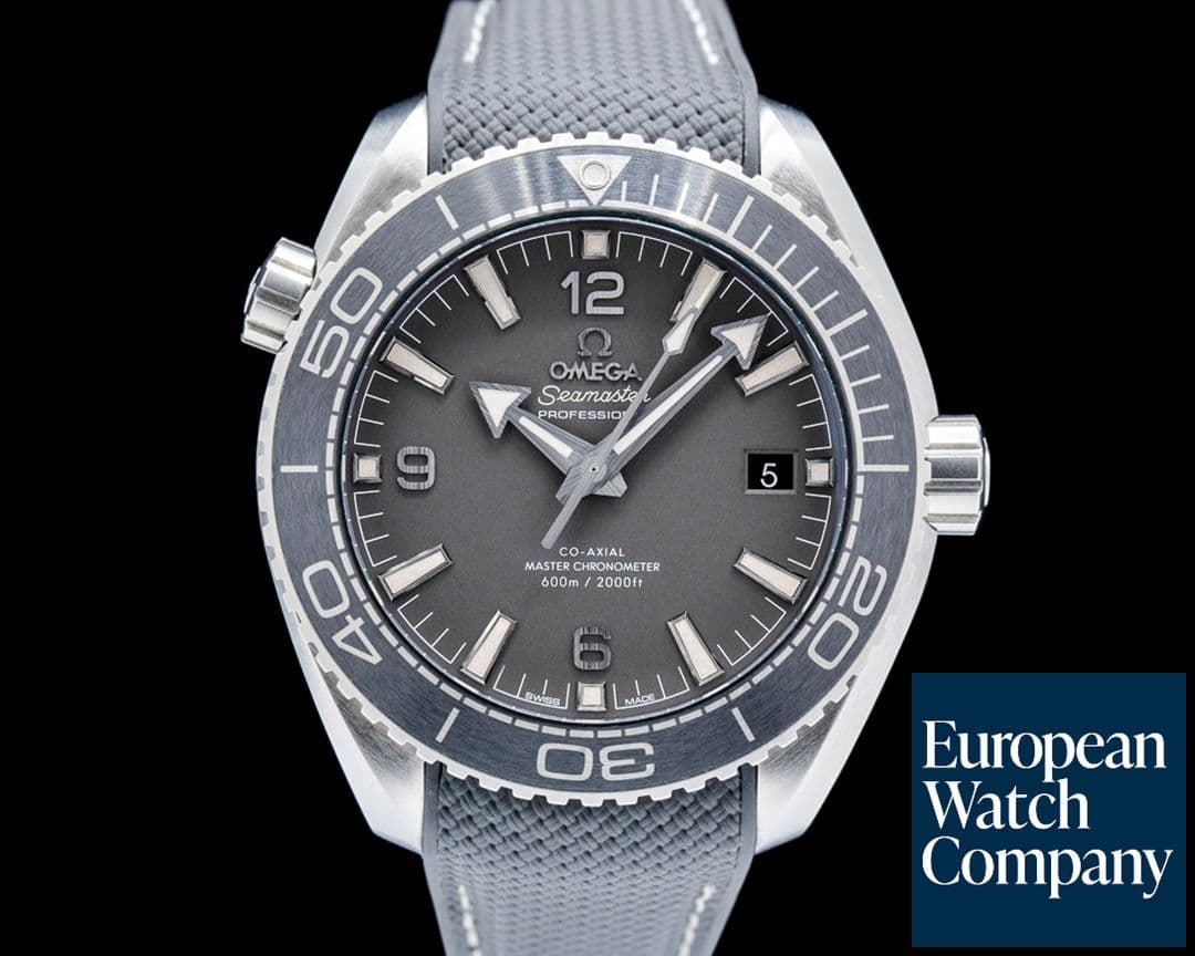 Image of Omega Seamaster Planet Ocean 600M SS Gray Dial 2025
