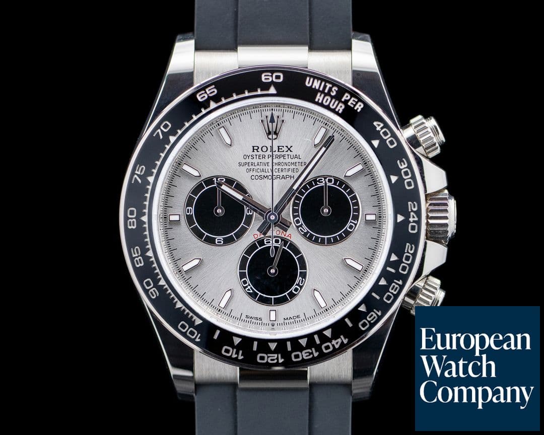 Image of Rolex 126519LN Daytona Ceramic 18K White Gold Silver Dial