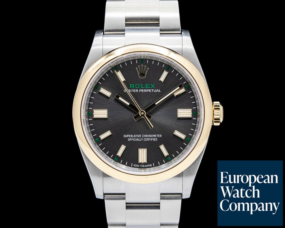 Image of Rolex Oyster Perpetual 36 "100 Years" SS / 18K YG Gray Slate Dial 2026 UNWORN