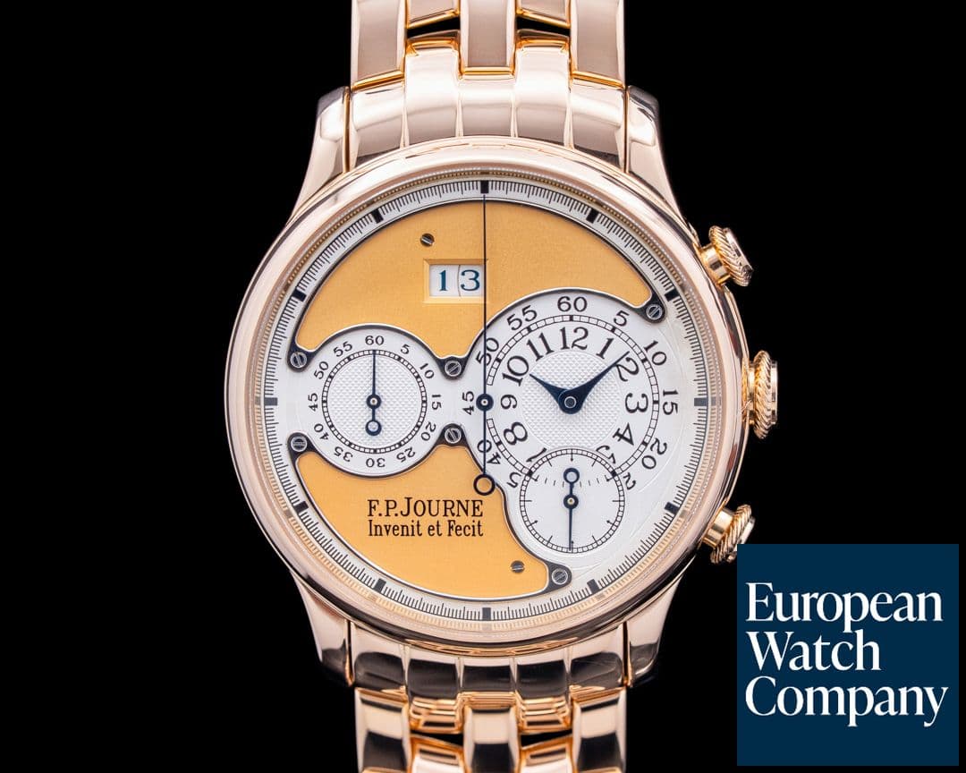 Image of F.P. Journe Octa Chronographe C 18K Rose Gold Dial / Bracelet