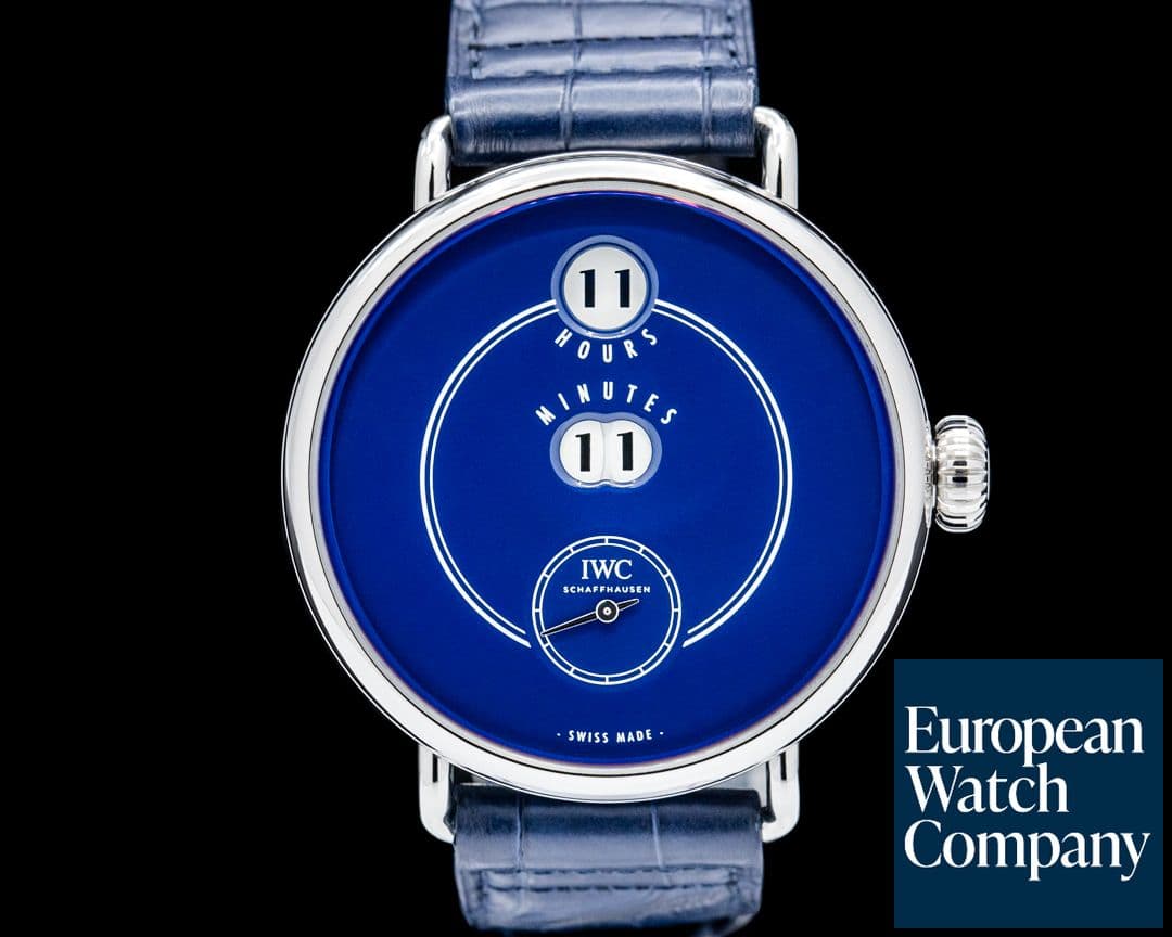 Image of IWC IW505003 Tribute to Pallweber "150 Years" SS Blue Dial LIMITED