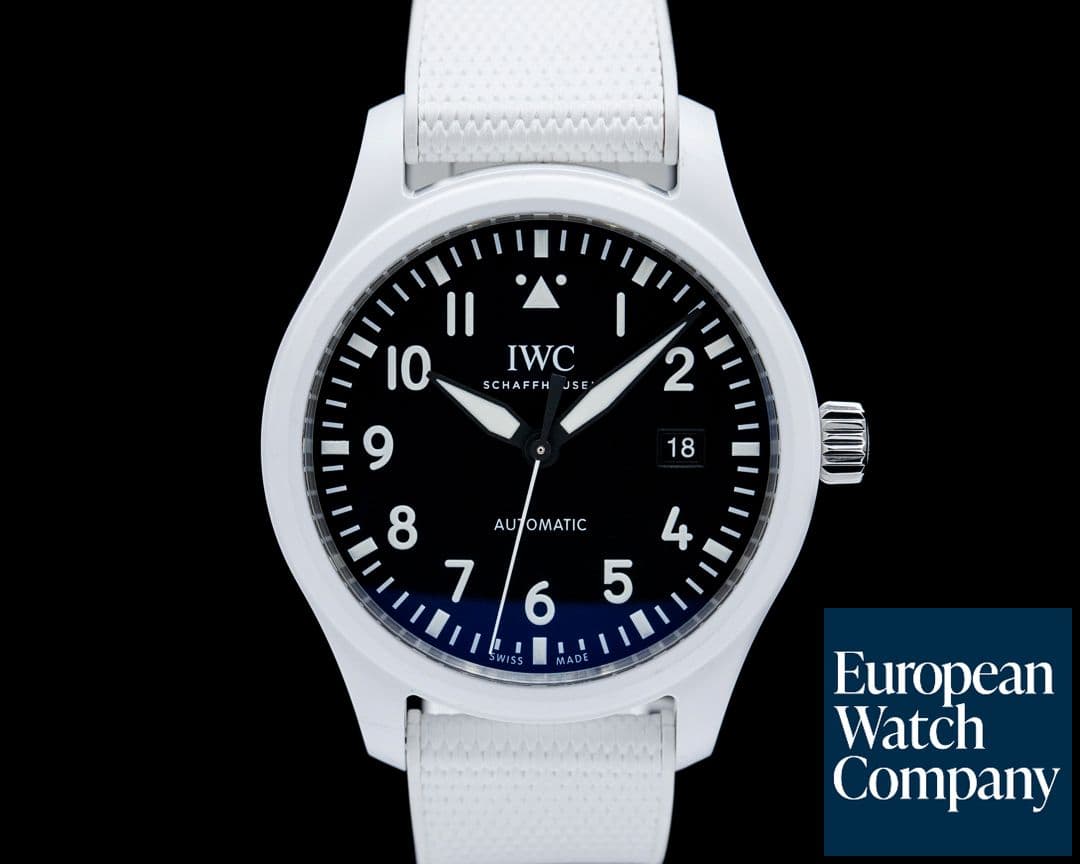 Image of IWC Pilot's Watch Automatic 41 TOP GUN "Lake Tahoe" Ceramic Black Dial 2025