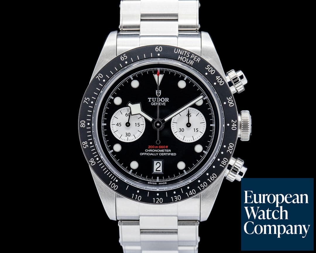 Image of Tudor 79360N Black Bay Chronograph SS Black Dial