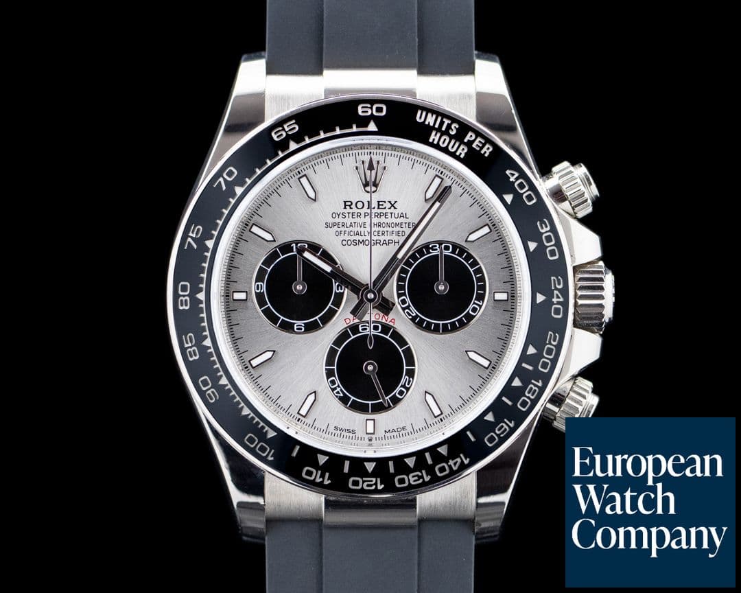 Image of Rolex 126519LN Daytona Ceramic 18K White Gold Silver Dial 2025