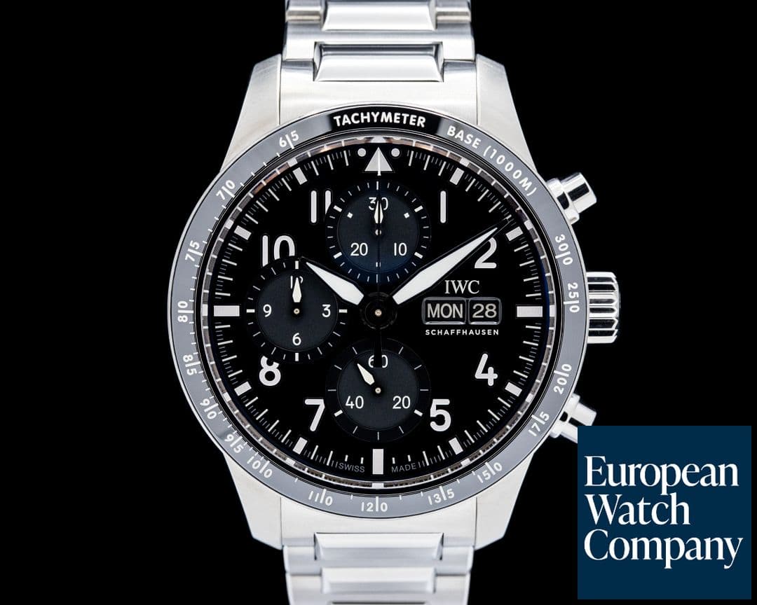 Image of IWC Pilot's Watch Performance Chronograph 41 AMG Titanium 2025