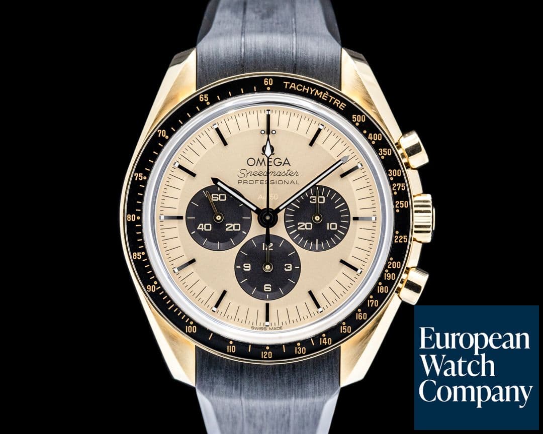 Image of Omega Speedmaster Moonwatch Professional 18K Moonshine Gold