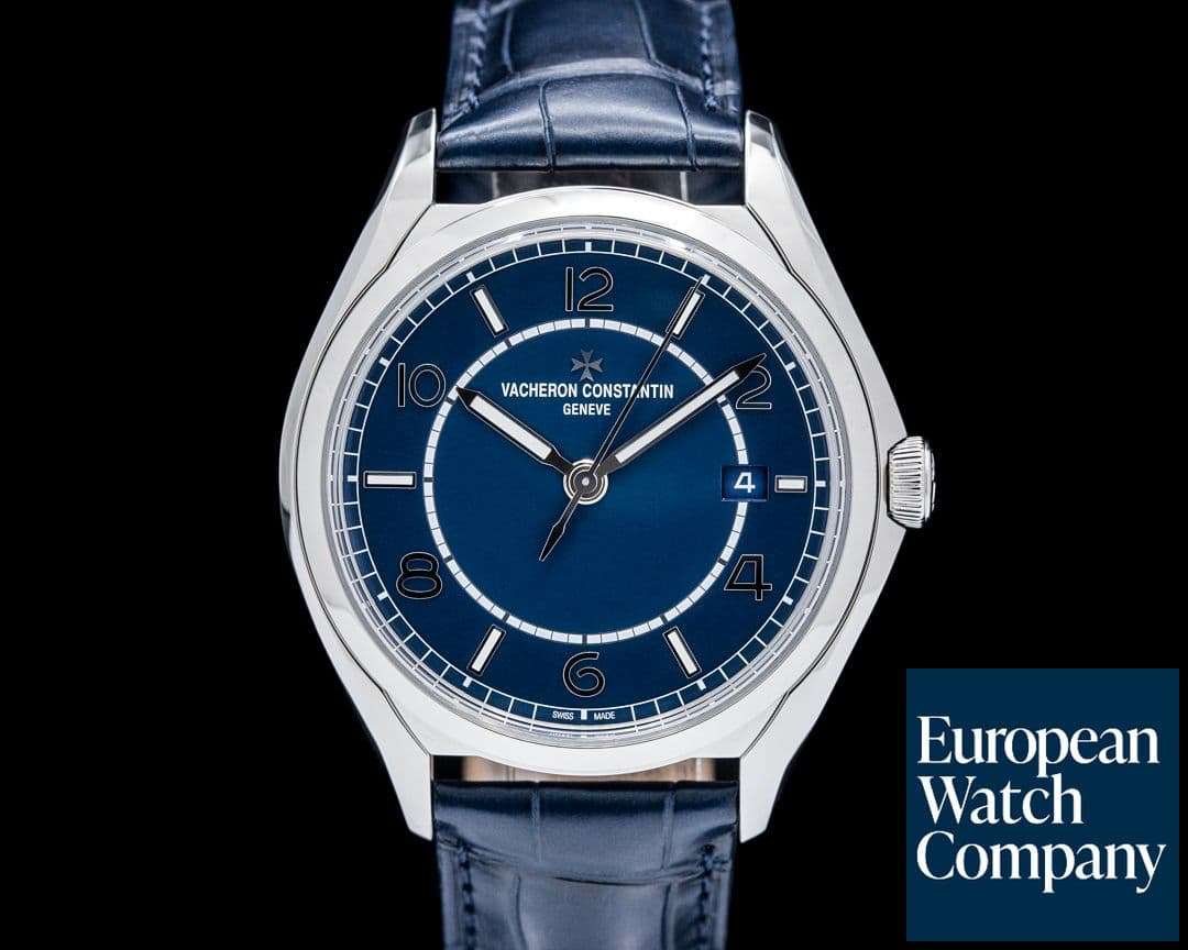 Image of Vacheron Constantin 4600E/000A-B487 Fiftysix SS Blue Dial