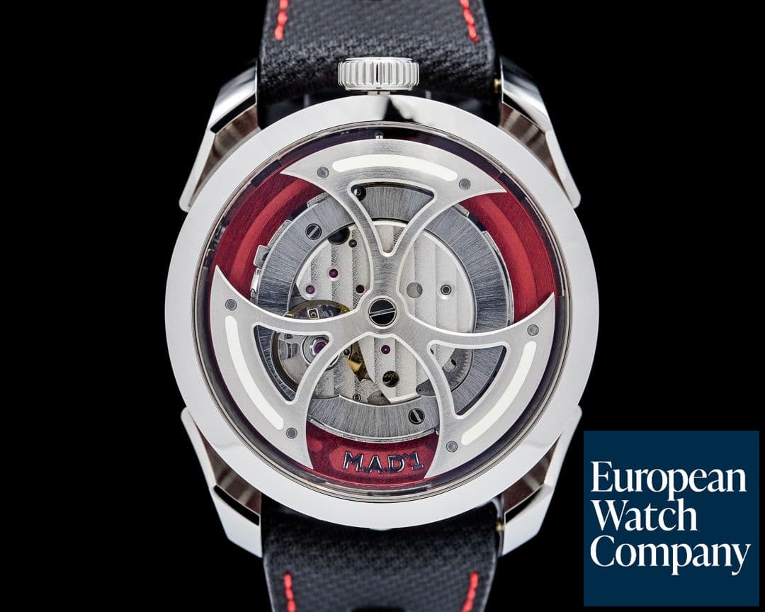 Image of MB&F M.A.D. 1 SS Red Dial