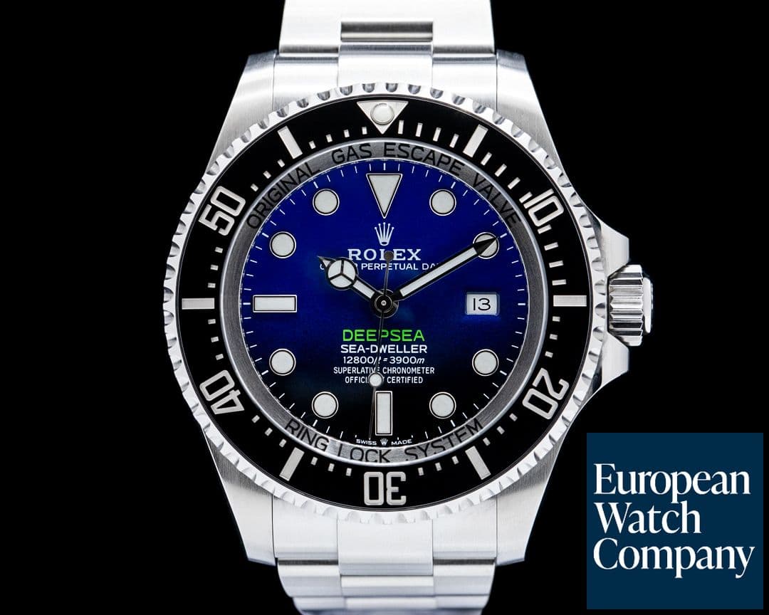 Image of Rolex 126660 Sea-Dweller Deepsea "James Cameron" SS Blue Dial