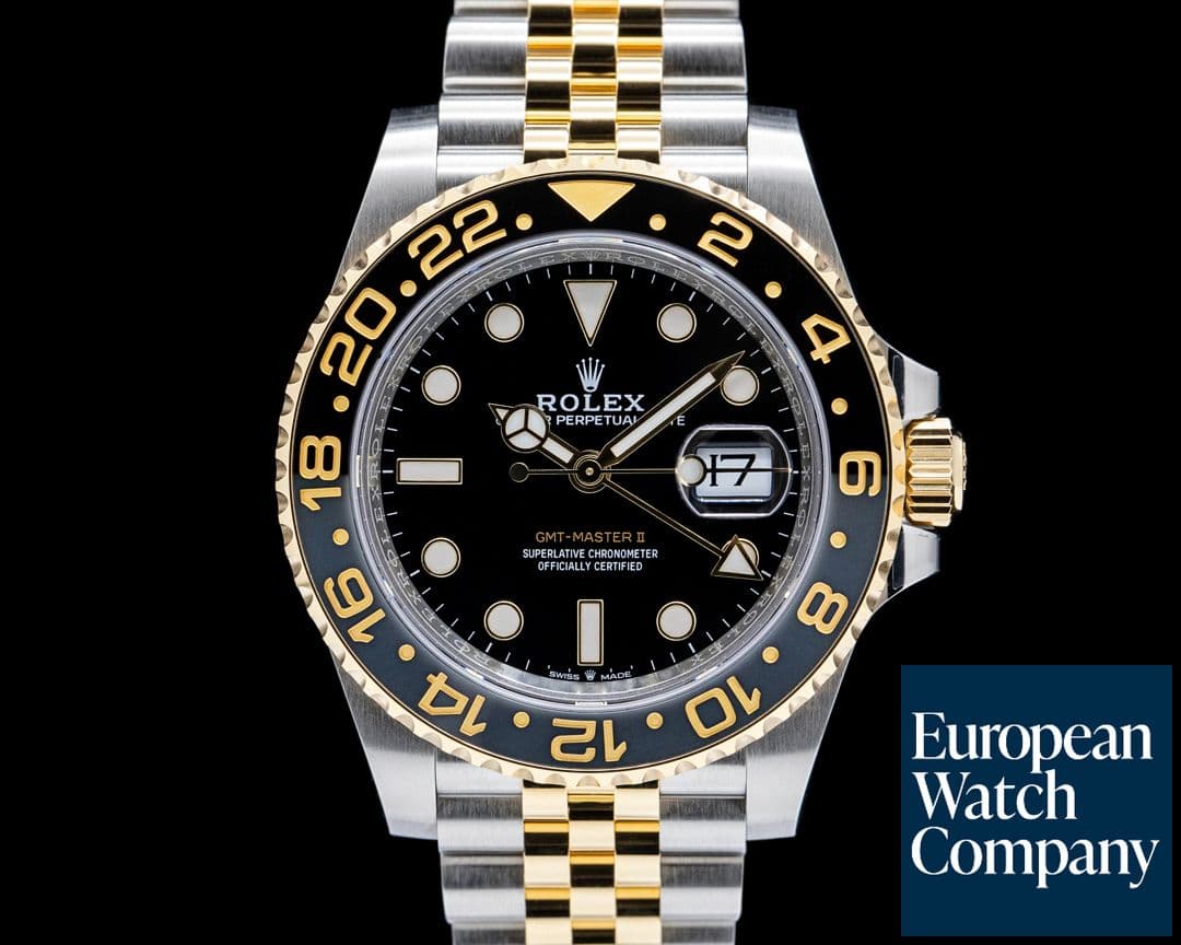 Image of Rolex 126713GRNR GMT Master II SS / 18K YG Black Dial 2026