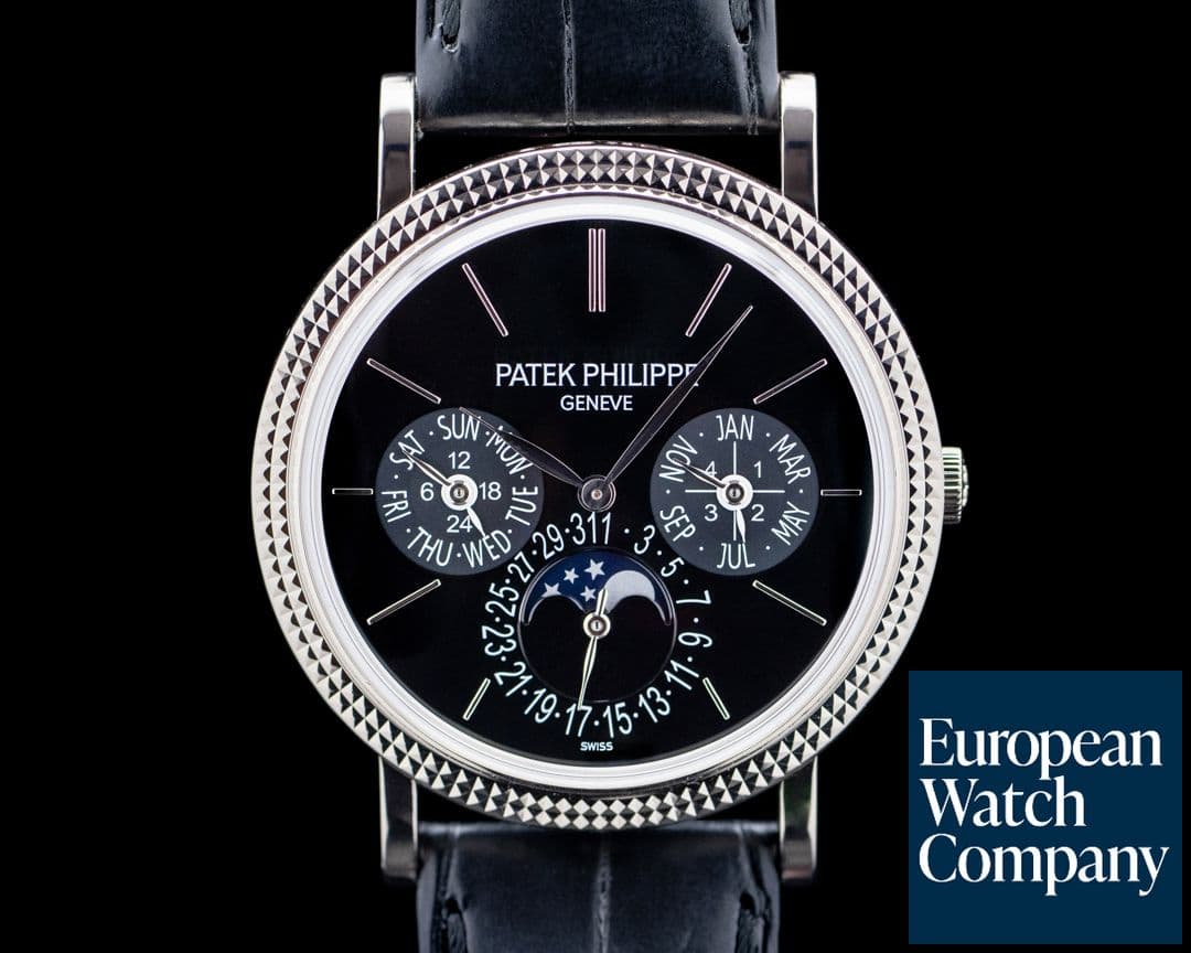 Image of Patek Philippe 5139G Perpetual Calendar 18K White Gold Black Dial