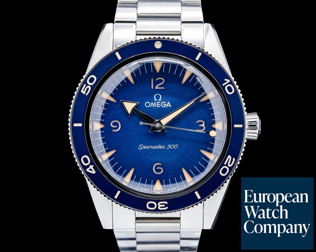 Image of Omega Seamaster 300M Master Chronometer SS Blue Dial