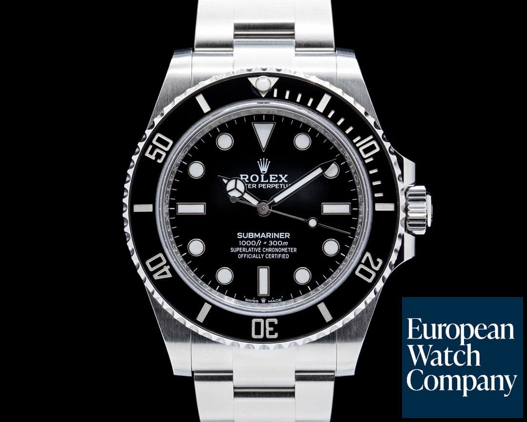 Image of Rolex 124060 Submariner No Date 41MM SS Black Dial