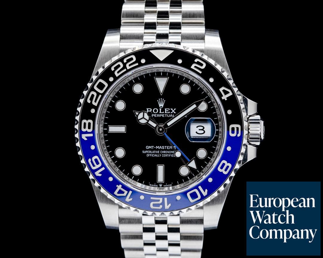Image of Rolex 126710BLNR GMT-Master II Jubilee "Batgirl" SS Black Dial