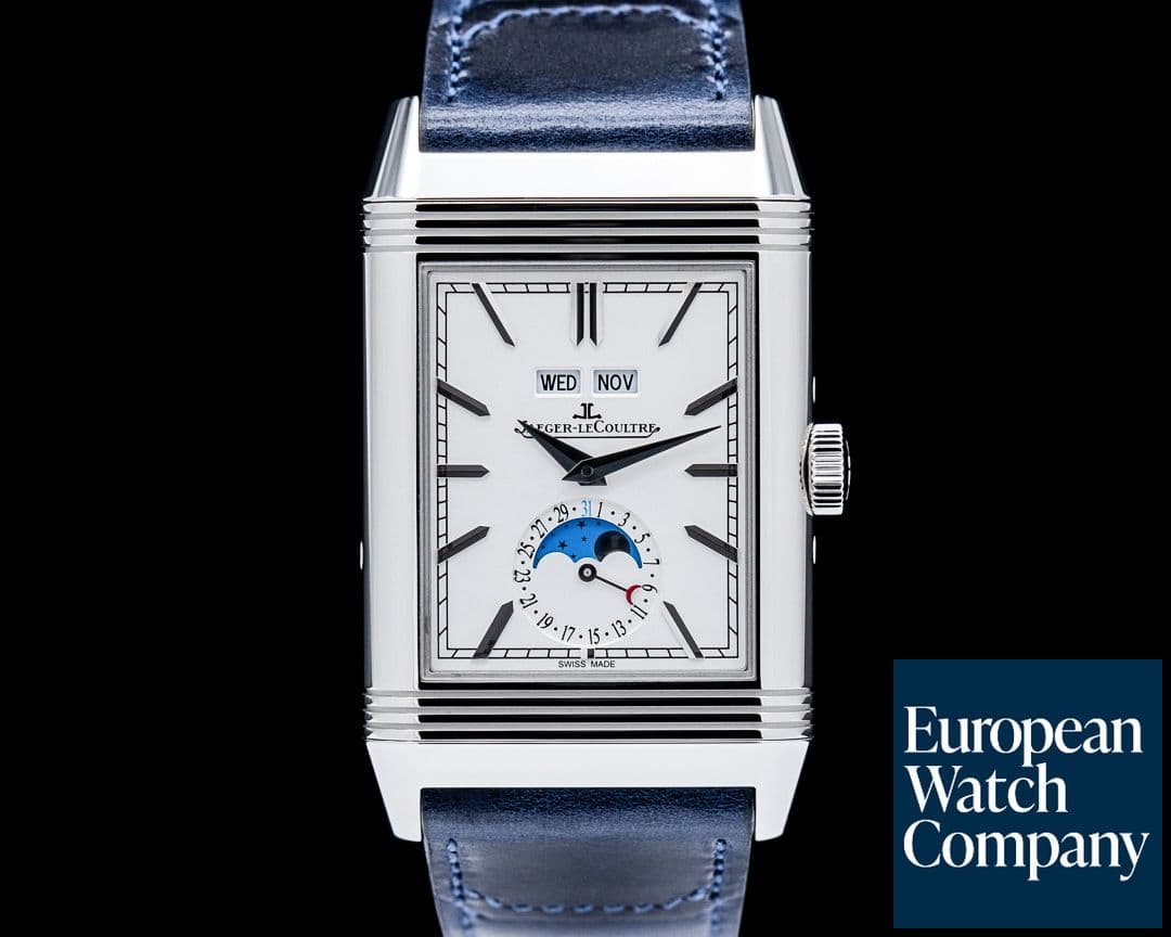 Image of Jaeger-LeCoultre Q3918420 Reverso Tribute Duoface Calendar SS Silver Dial 2025