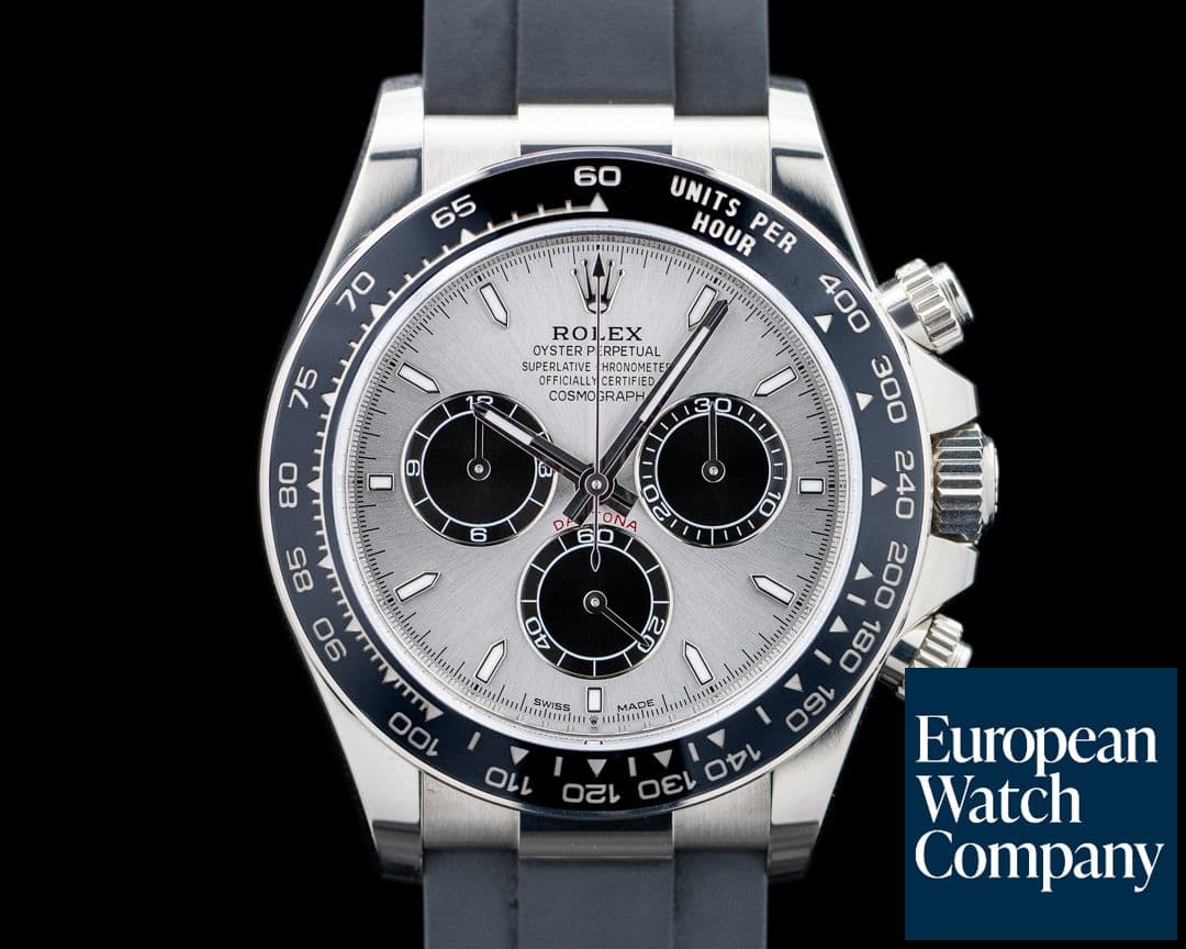 Image of Rolex 126519LN Daytona Ceramic 18K White Gold Silver Dial