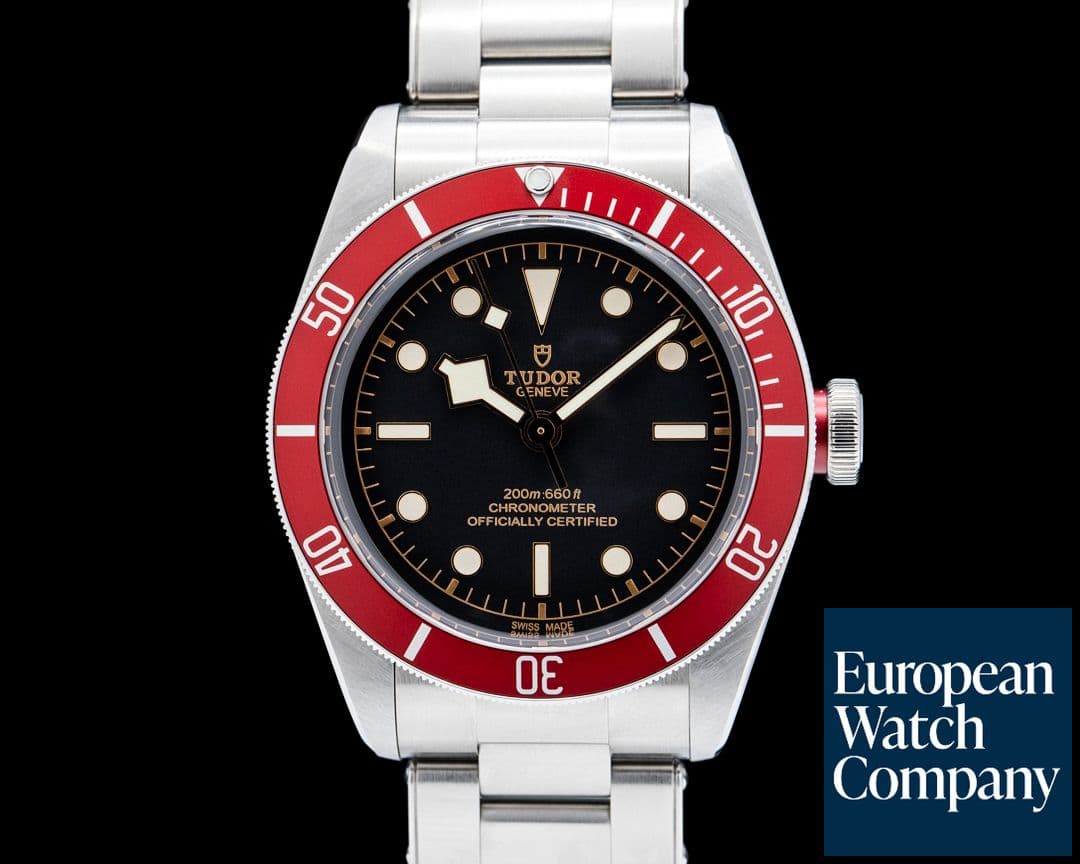 Image of Tudor 79230R Heritage Black Bay Red SS Black Dial UNWORN