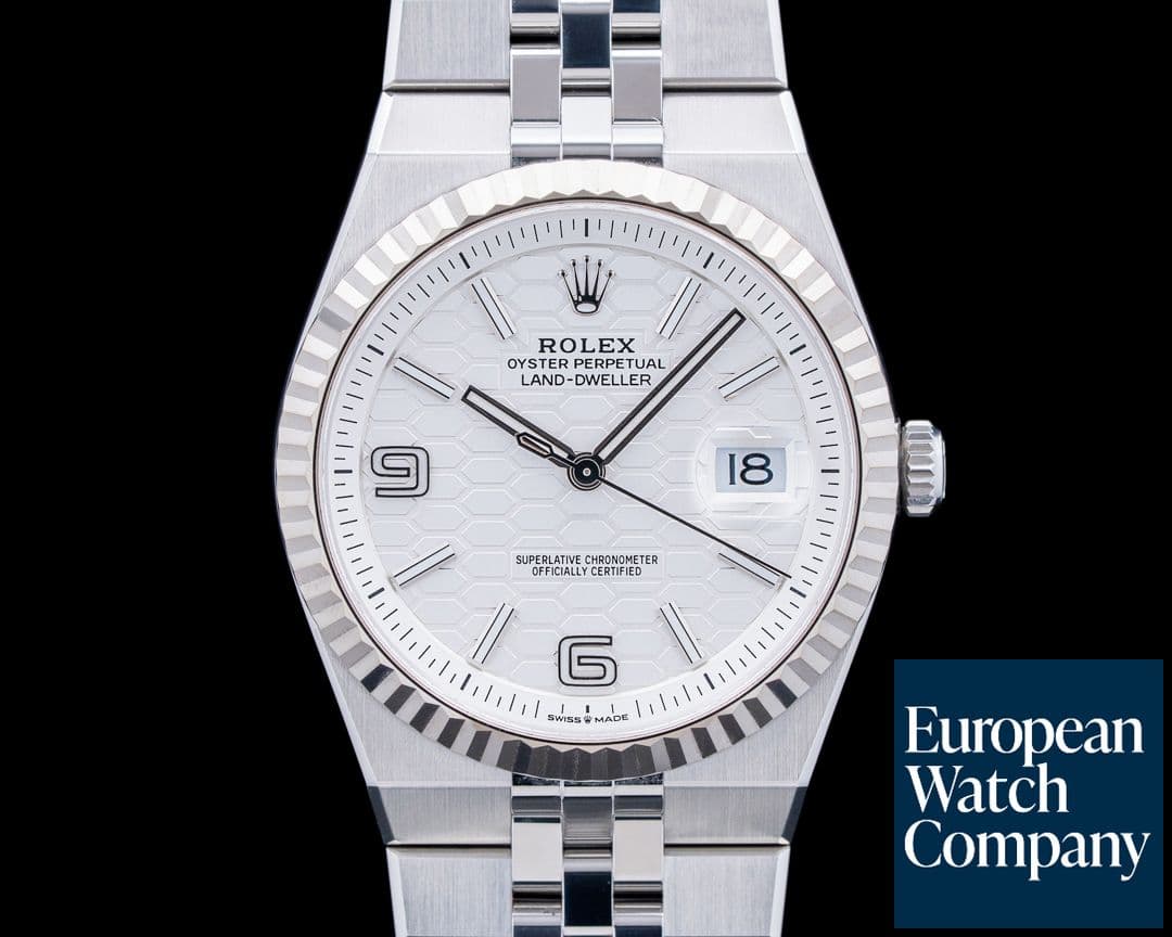 Image of Rolex 127334 Land-Dweller 40MM SS White Dial 2026
