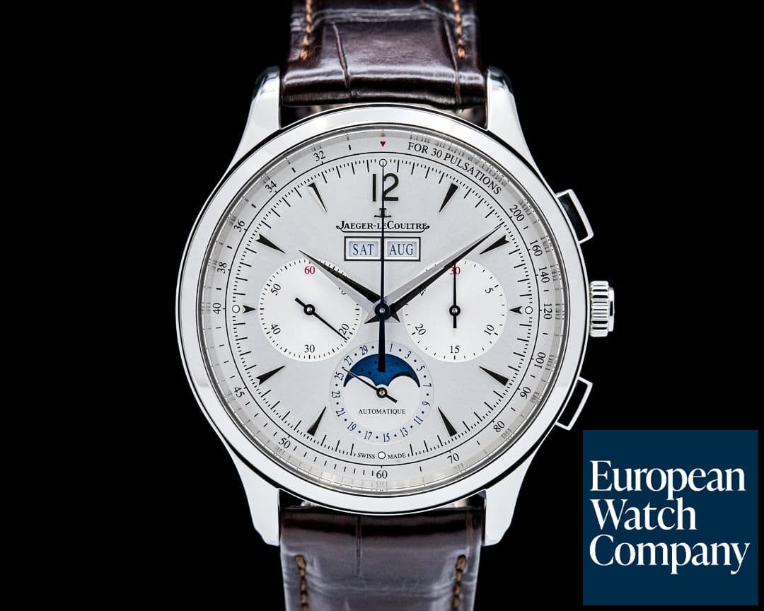 Image of Jaeger-LeCoultre Master Control Chronograph Calendar SS Silver Dial
