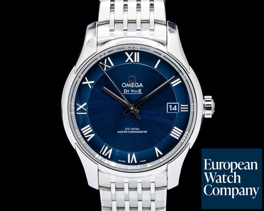 Image of Omega De Ville Hour Vision SS Blue Dial 2026