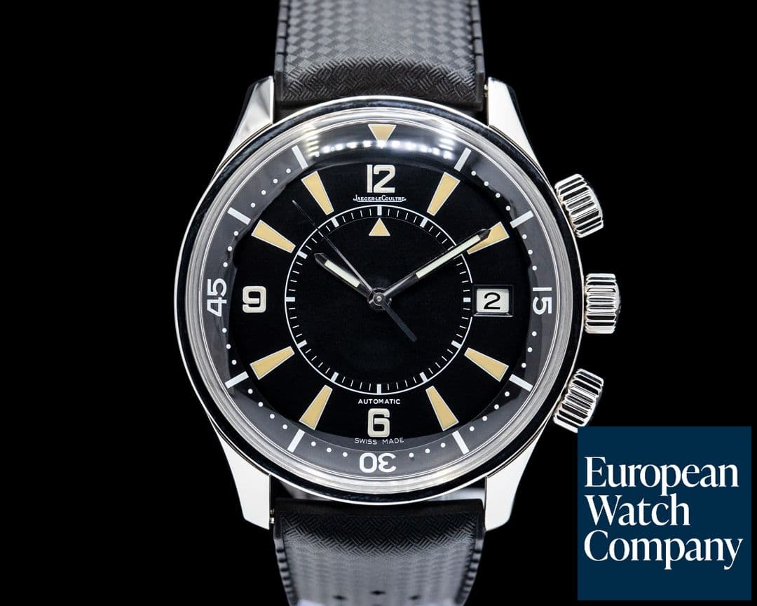 Image of Jaeger-LeCoultre Q2008470 Memovox Tribute to Polaris 1968 SS Black Dial LIMITED