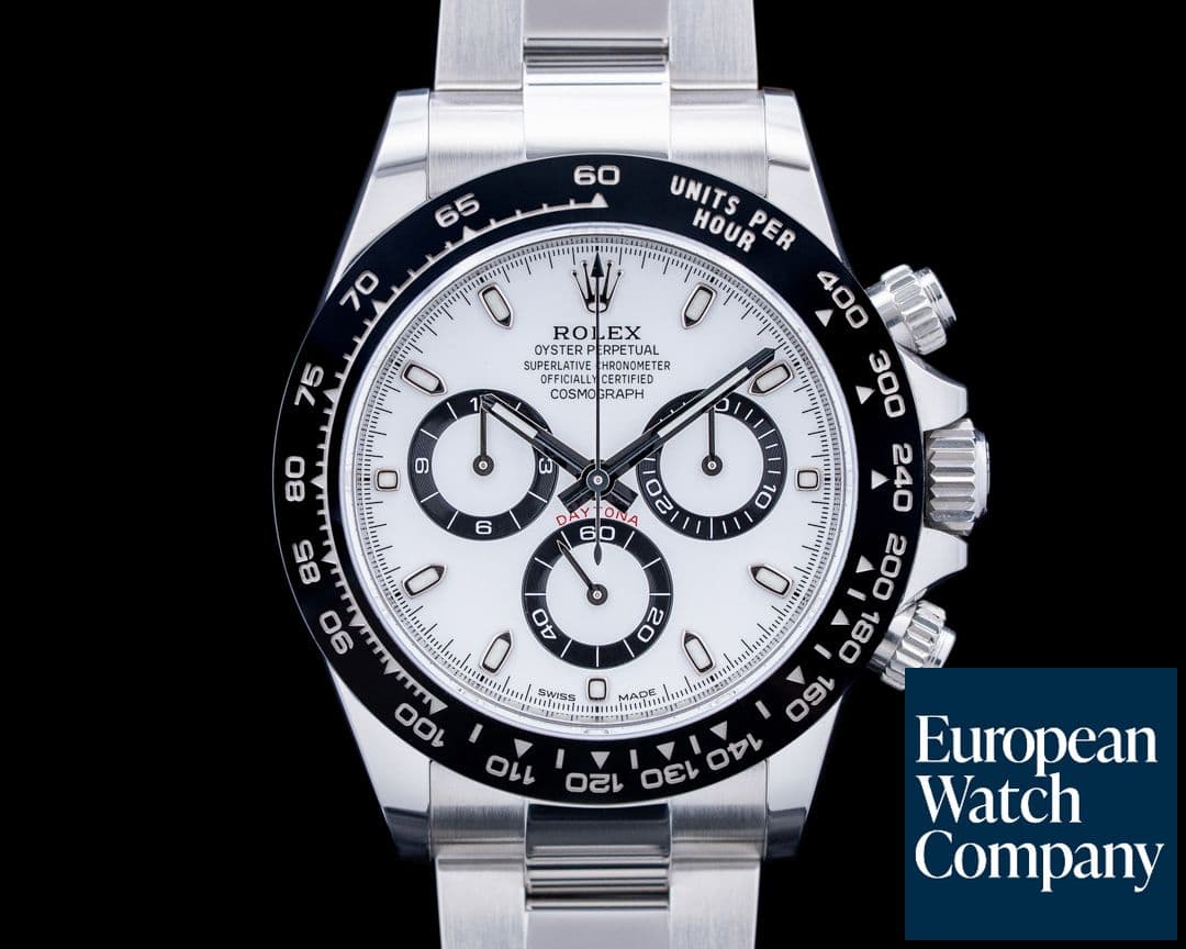 Image of Rolex 116500LN Daytona "Panda" Ceramic SS White Dial