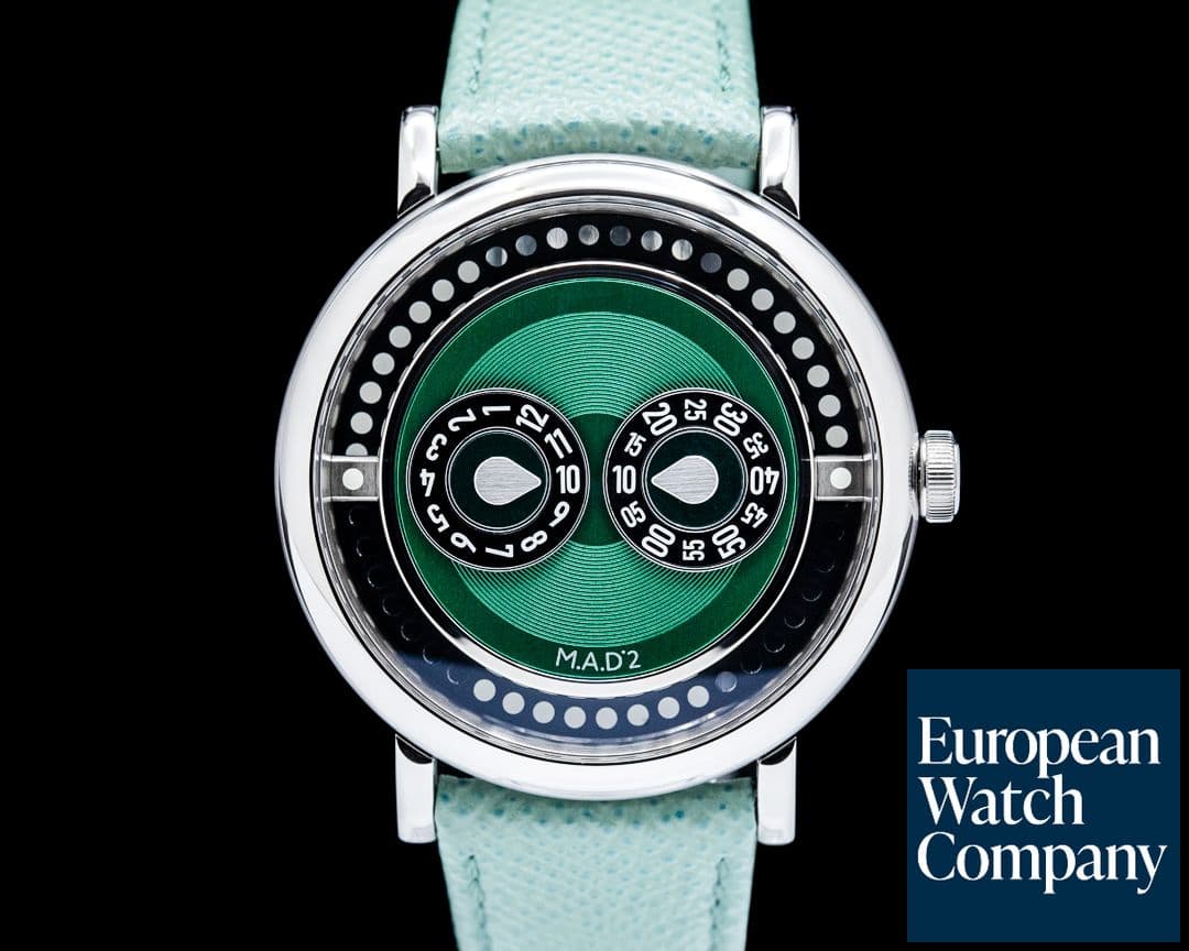 Image of MB&F M.A.D 2 SS Green Dial