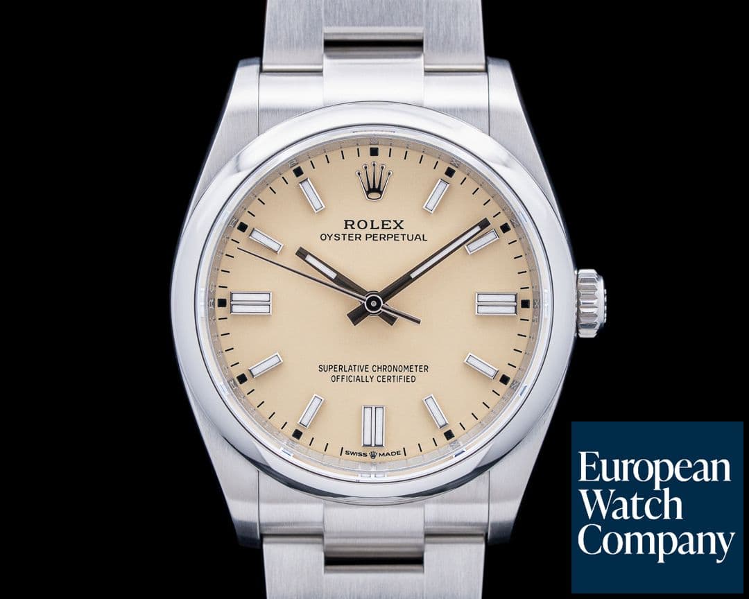 Image of Rolex 126000 Oyster Perpetual 36 SS Beige Dial 2025