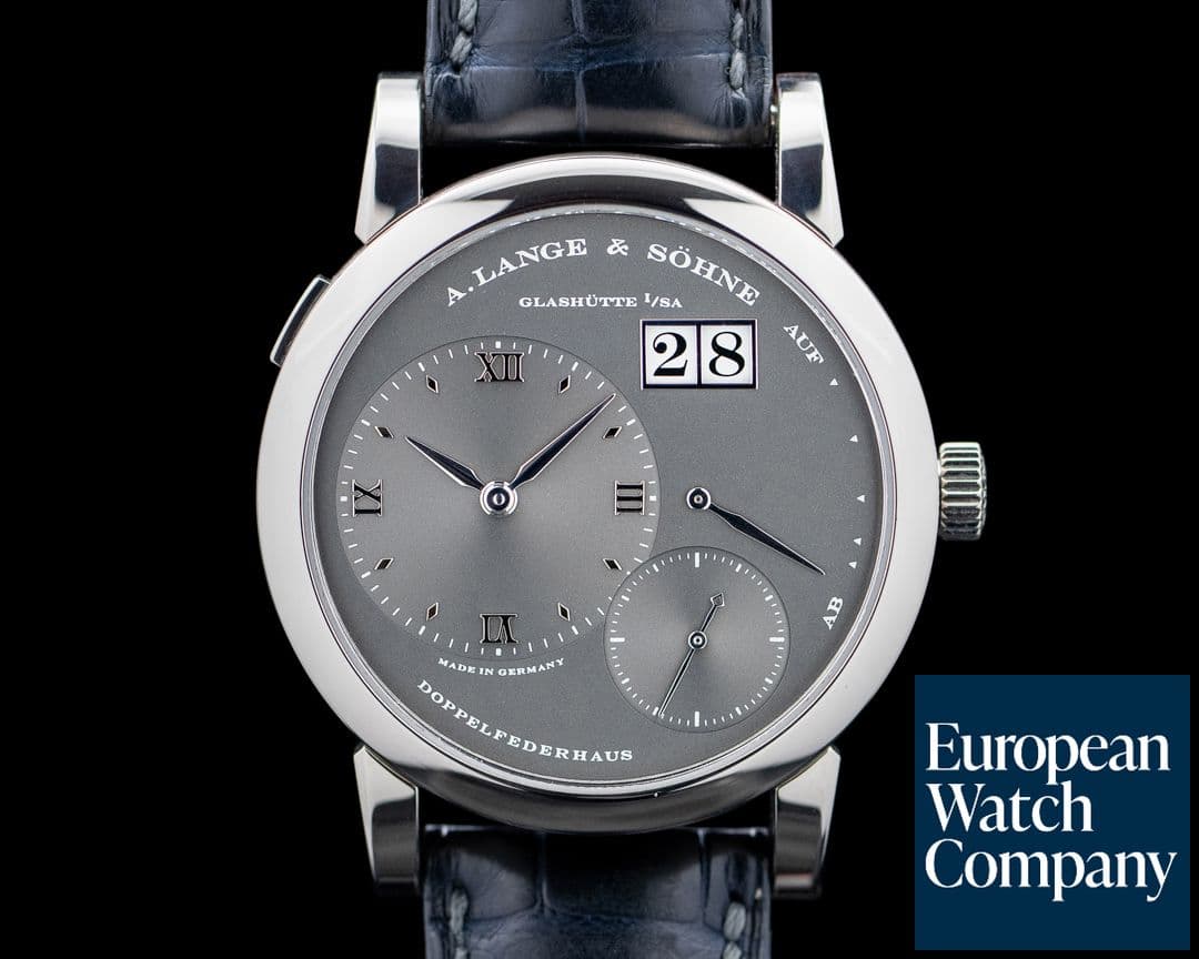 Image of A. Lange & Söhne 101.030 Lange 1 18K White Gold Gray Slate Dial