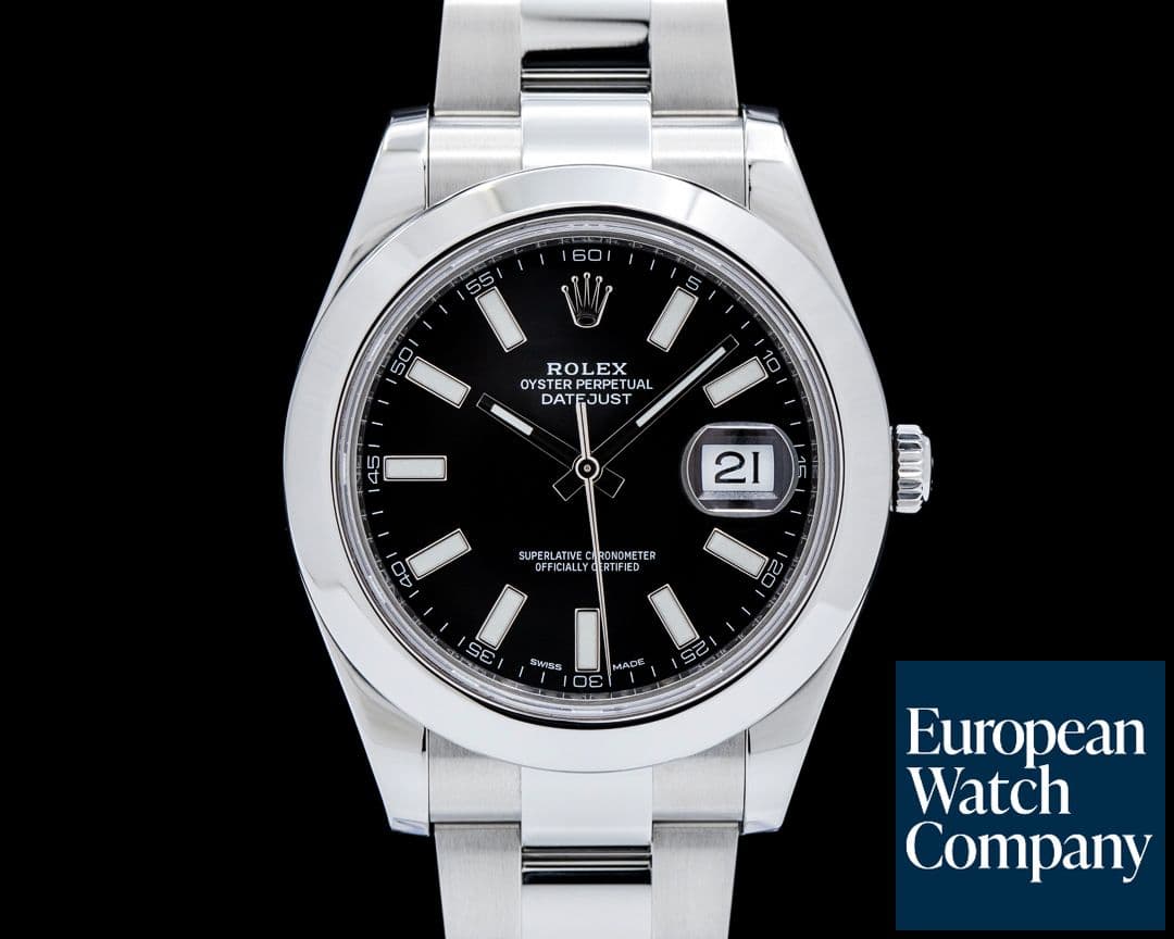 Image of Rolex 116300 Datejust II SS Black Dial