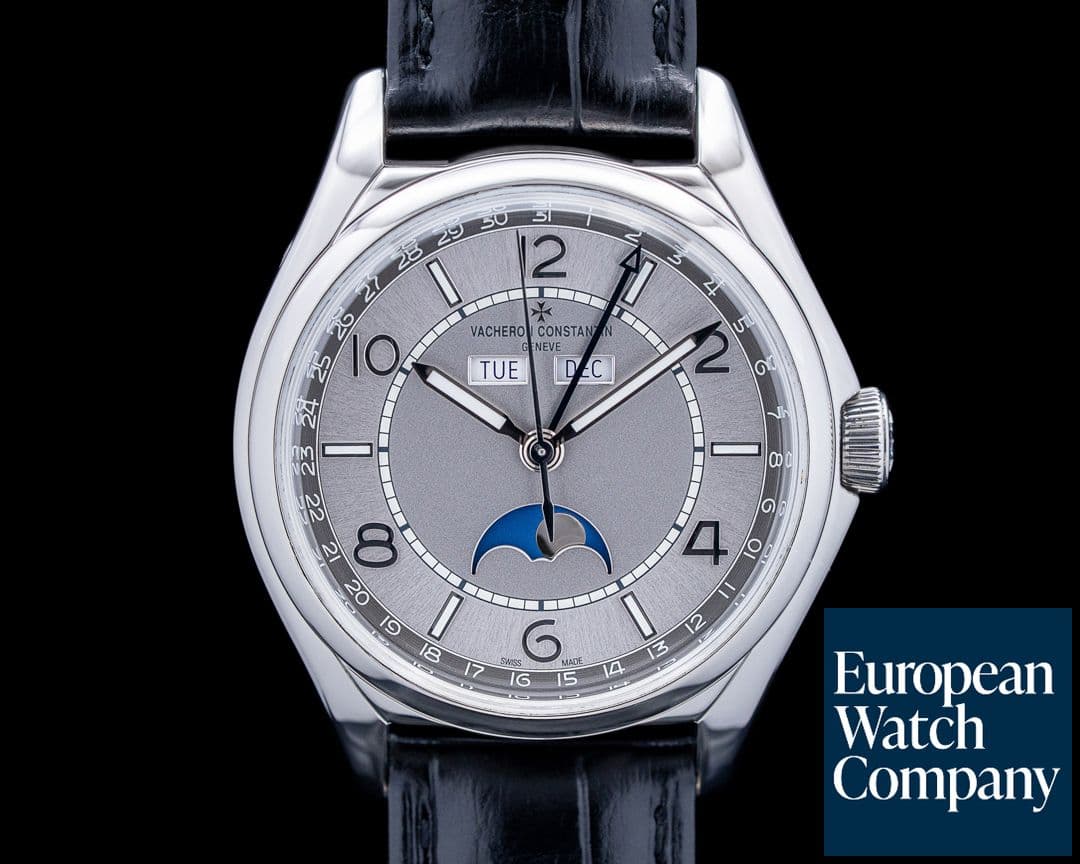 Image of Vacheron Constantin 4000E Fiftysix Complete Calendar SS Silver Dial
